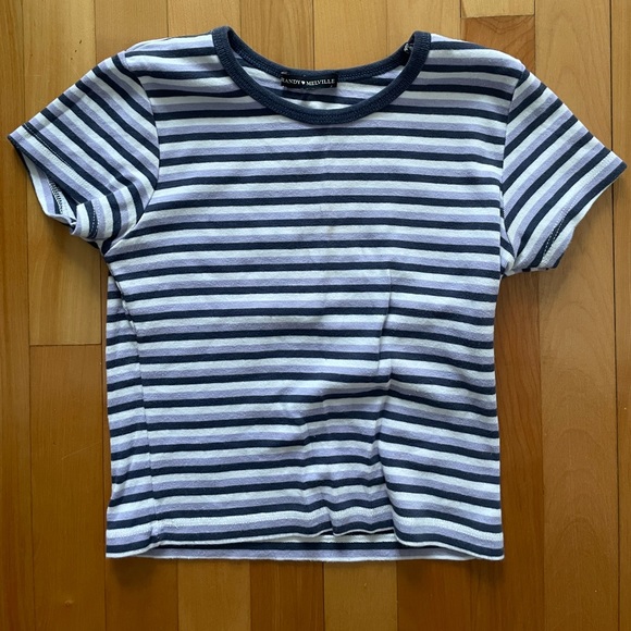 Brandy Melville Tops - Striped Brandy Melville t-shirt